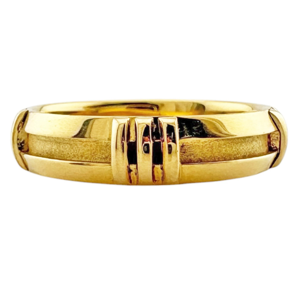 Tiffany & Co. Atlas Ring, 18K Yellow Gold, Women's Ring. - Picture 4 of 9